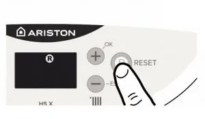 Перезагрузка газового котла ARISTON (Аристон)