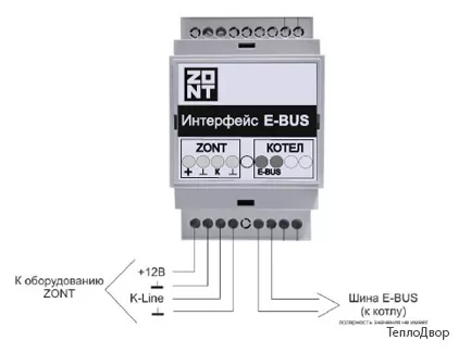 Купить адаптер Zont E-BUS (интерфейс E-BUS) для котла Protherm