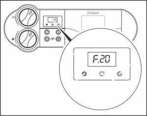 VAILLANT (Вайлант) — Ошибка F.20